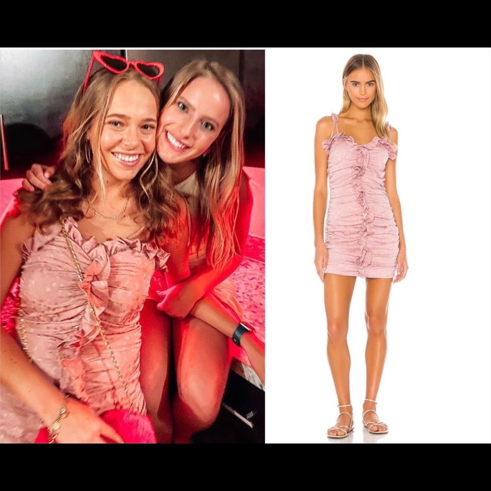 Lovers + Friends Me Time Dress in Mauve